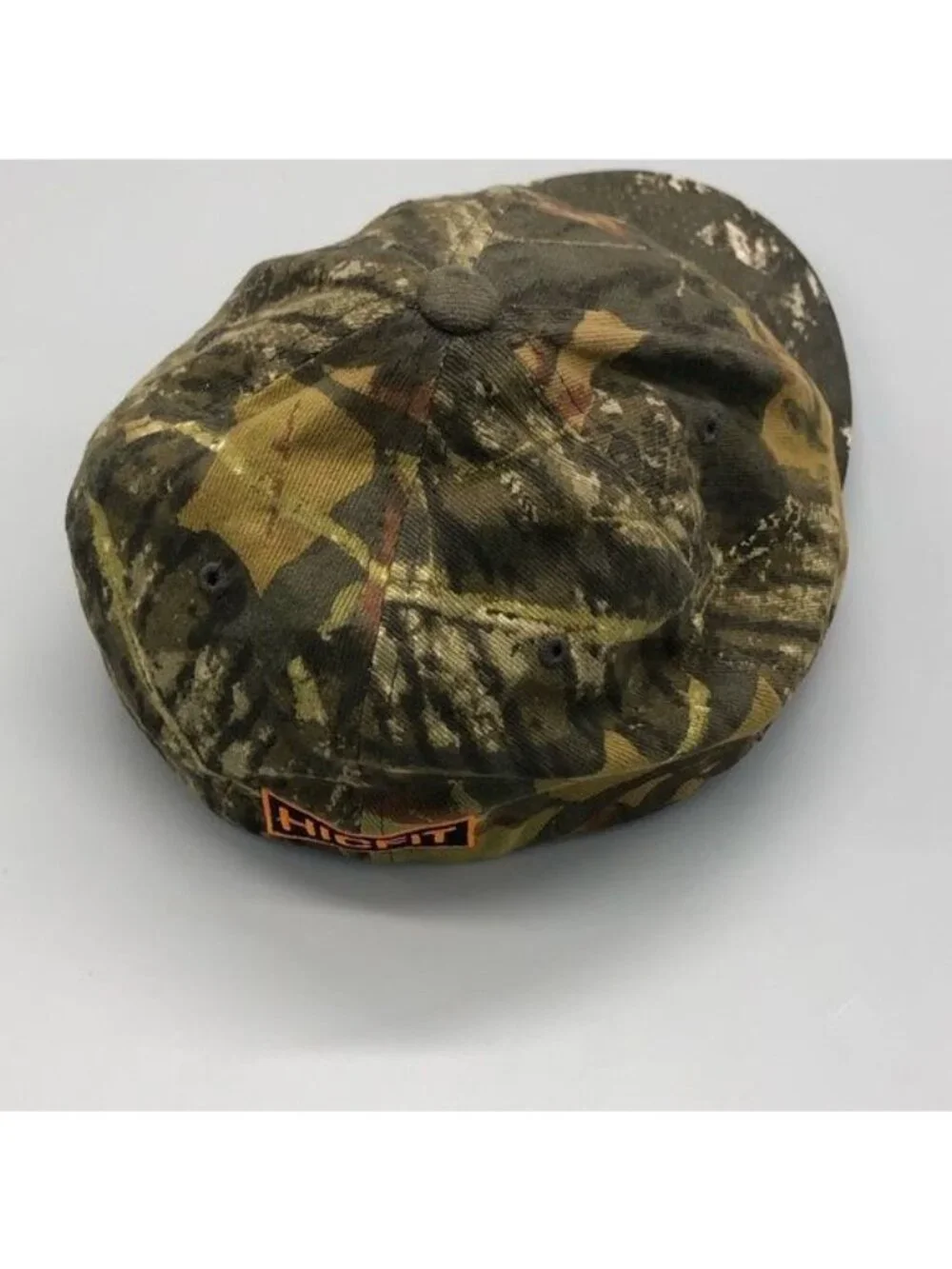 hic fit camouflage advantage baseball hat USA flex fit one size large READ